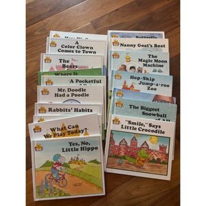 Vintage Magic Castle Readers Books Jane Belk Moncure Child's World 1988 Lot 17